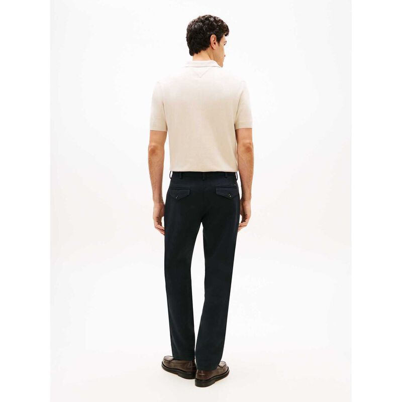 Tommy Hilfiger Harlem Tapered Pleated Twill Trousers image number 1